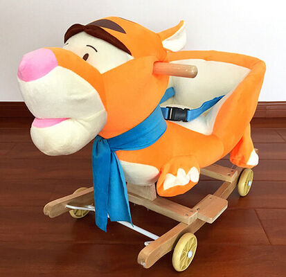 Fashion Baby Rocking Chair Honeybee Animal Plush Toys For Children Playing