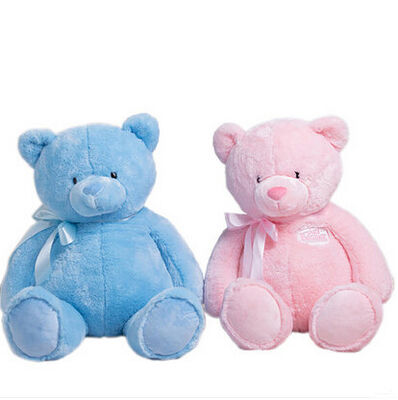 Lovely 12 Inch Blue Teddy Bear Stuffed Soft Plush Toys For Promotion Gifts