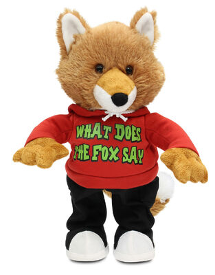 8 inch Brown Wild Fox Stuffed Animal Toys Holiday Stuffed Toys