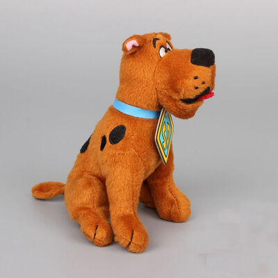 8inch Original Brown Cartoon Plush Toys Scooby Doo Sitting Pose Stuffed Animal