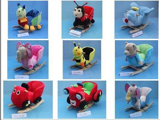 Baby Rocking Animal Chair Cute Baby Toys Little Mermaid Plush Doll