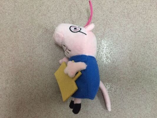 Peppa Pig Plush Toy Keychain Stuffed Toys For Promotion Gifts