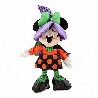 30cm Disney Plush Toys Halloween Time Mickey Mouse and Minnie Mouse