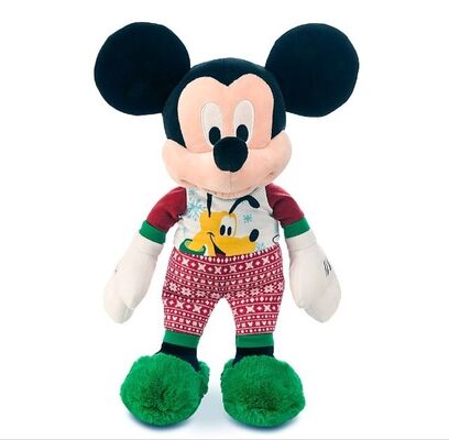 Fashion Cute Disney Plush Toys Christmas Mickey And Minnie Mouse 40cm Height