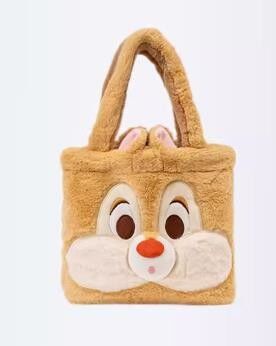 New Disney Women Reversable Cross HandBags Purse bag Plush bags