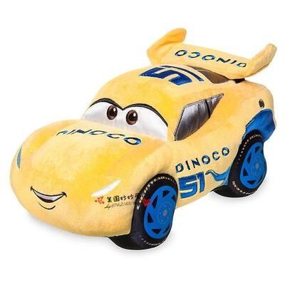 Plush Disney Roadster Racers Cars Toys 3 Cruz Ramirez / Lightning McQueen / Cars 3