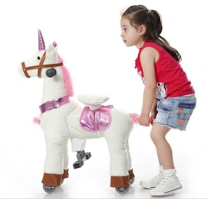 Rocking Tiger Amusement Park Equipment Mechanical Pony Kid Ridding On Walking Animal