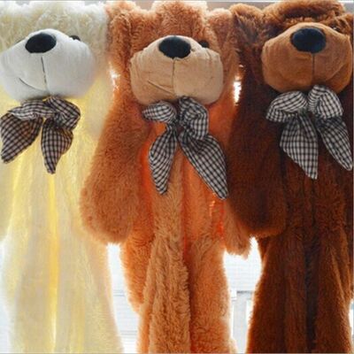 Large Size Plush Skin Teddy Bear Jumbo Size Skin Animal Toys Big Size
