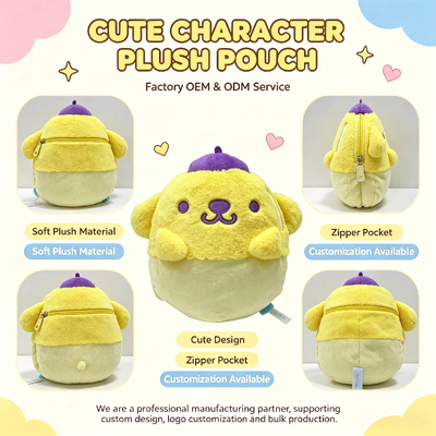 Gối nhồi bông Sanrio Sakura tùy chỉnh bán buôn cho quà tặng trẻ em và nhà sưu tập