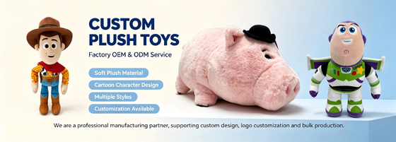 Cute Story Disney Animation Characters Plush Toys OEM Đối với các nhà nhập khẩu đồ chơi toàn cầu