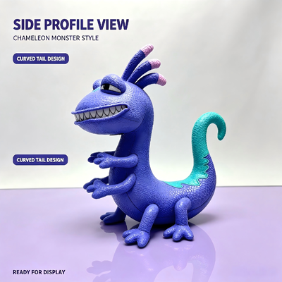 Búp bê nhồi bông Disney Randall Boggs trong phim Monsters, Inc. dành cho các thương hiệu