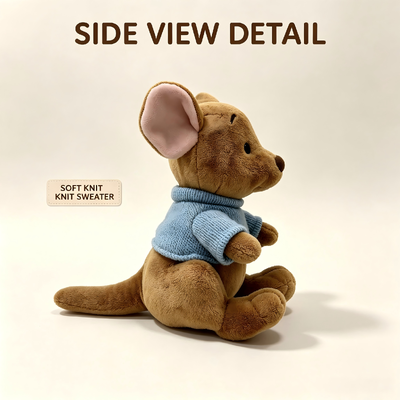 Đồ chơi nhồi bông Disney Winnie Pooh Roo Chất liệu mềm mại dễ thương
