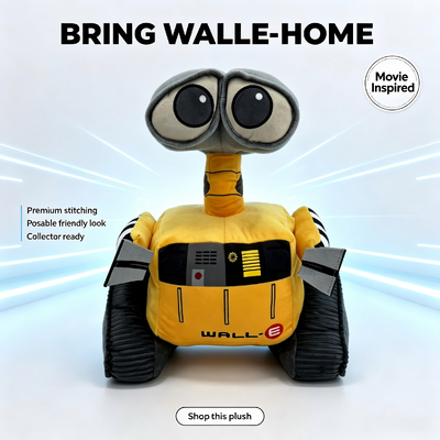Đồ chơi Disney Disney Pixar Plush WALL-E Qa 35*15*15cm