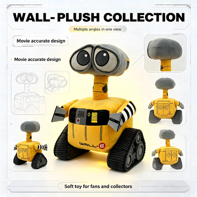 Đồ chơi Disney Disney Pixar Plush WALL-E Qa 35*15*15cm