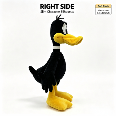 Đồ chơi nhồi bông Daffy Duck Disney Looney Tunes với 100% bông PP