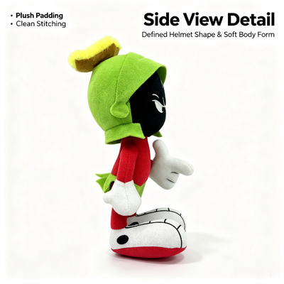 Đồ chơi nhồi bông Marvin Martian Disney Looney Tunes cho trẻ 3+ tuổi