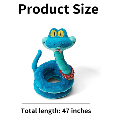 Đồ chơi nhồi bông Gary De’Snake Disney dễ thương kích thước 35*12*15cm