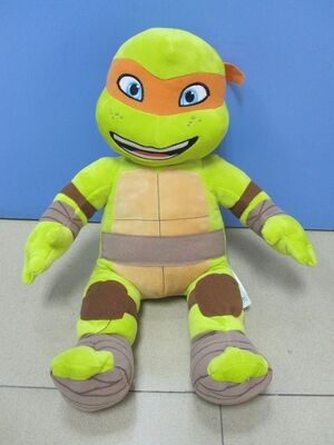 Large Yellow Teenage Mutant Ninja Turtles Cartoon Plush Toys For Collection
