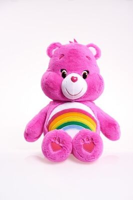 Cute Hot Lovely Care Bears Pink Stuffed Plush Toys For Promotion Gifts