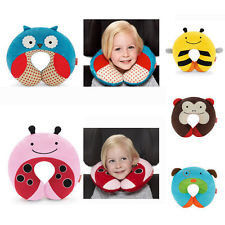 Plush U shape Car Seat Travel Neck Pillow And Cushion , Animal Plush Cushion For Nursing