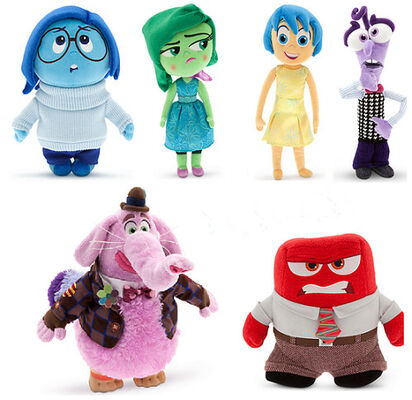 Lovely Disney Inside Out  Disgust  Soft Dolls Cartoon Plush Toys For Collection