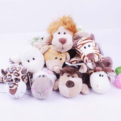 Disney Cartoon Plush Pencil Pouch , Animal Zipper Pencil Pouch