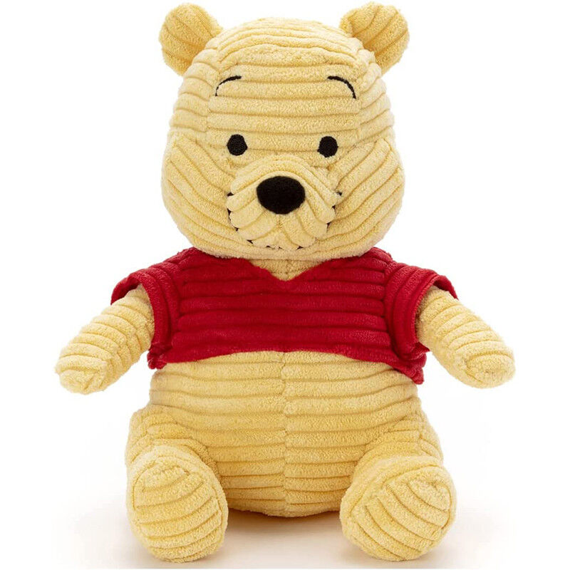 Đồ chơi nhồi bông bằng vải nhung gân Disney Winnie The Pooh dễ thương và đáng yêu, kích thước 14 inch
