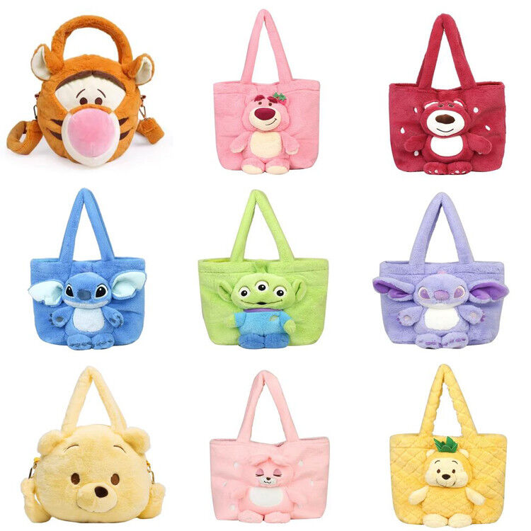 Disney Phụ nữ túi xách tay túi xách túi xách Crossbody túi xách Plush