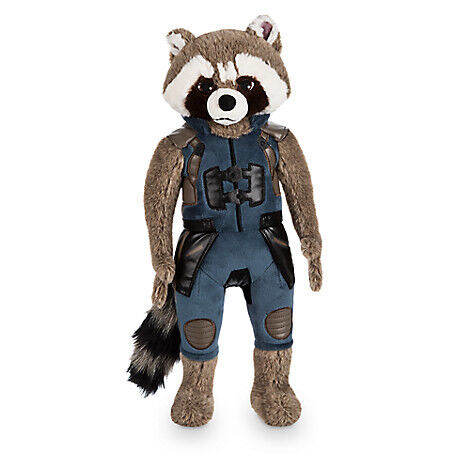 Black Lovely Original Disney Plush Toys Rocket Raccoon cartoon 40cm