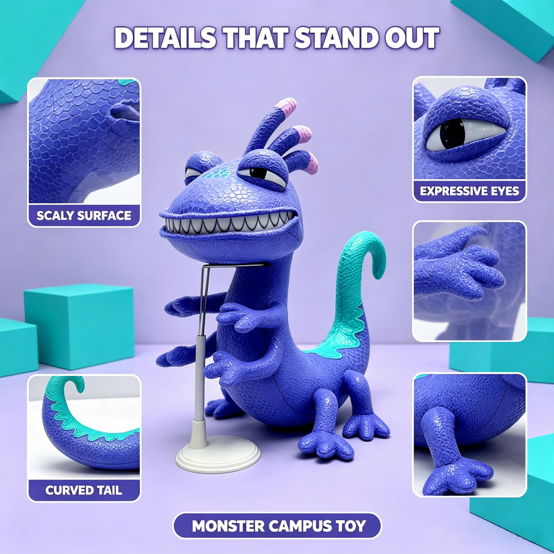 Búp bê nhồi bông Disney Randall Boggs trong phim Monsters, Inc. dành cho các thương hiệu